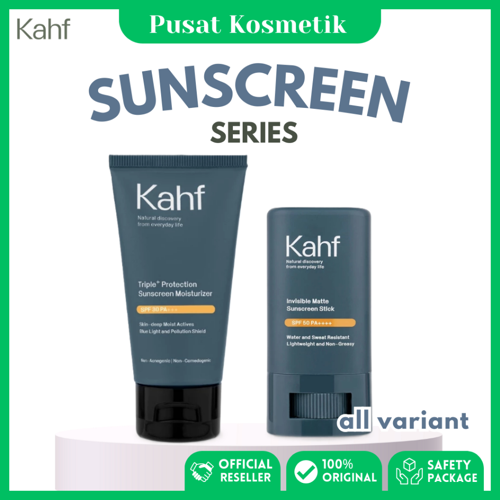 KAHF SUNSCREEN SERIES - ALL VARIANT | SPF 30 & 50 PA +++ | SUNBLOCK STICK PRIA