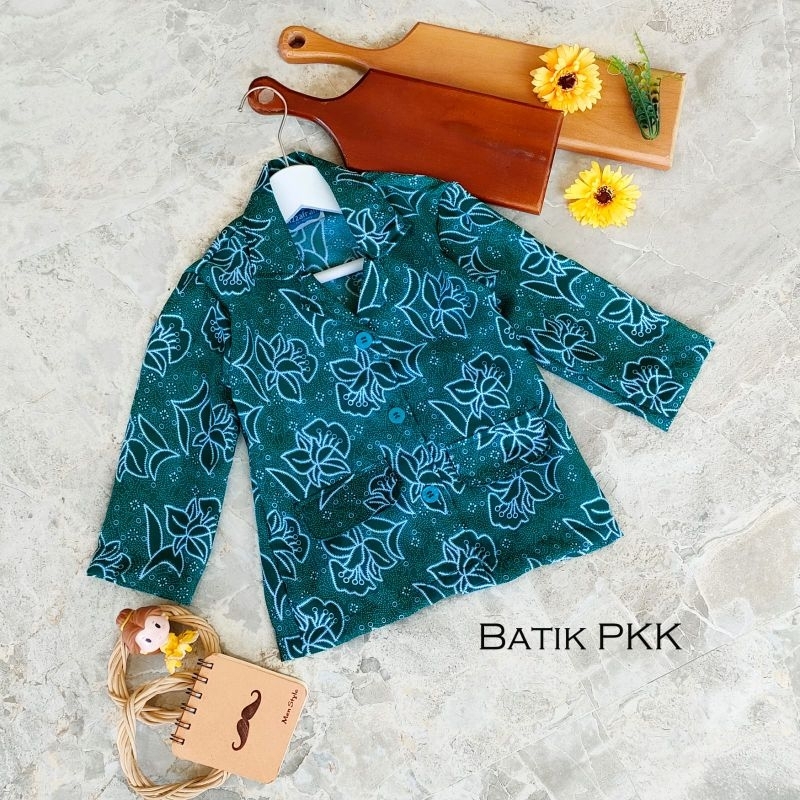 Baju Batik PKK / Seragam PKK Anak / Kemeja PKK / Baju Batik Kantor/ Seragam Batik