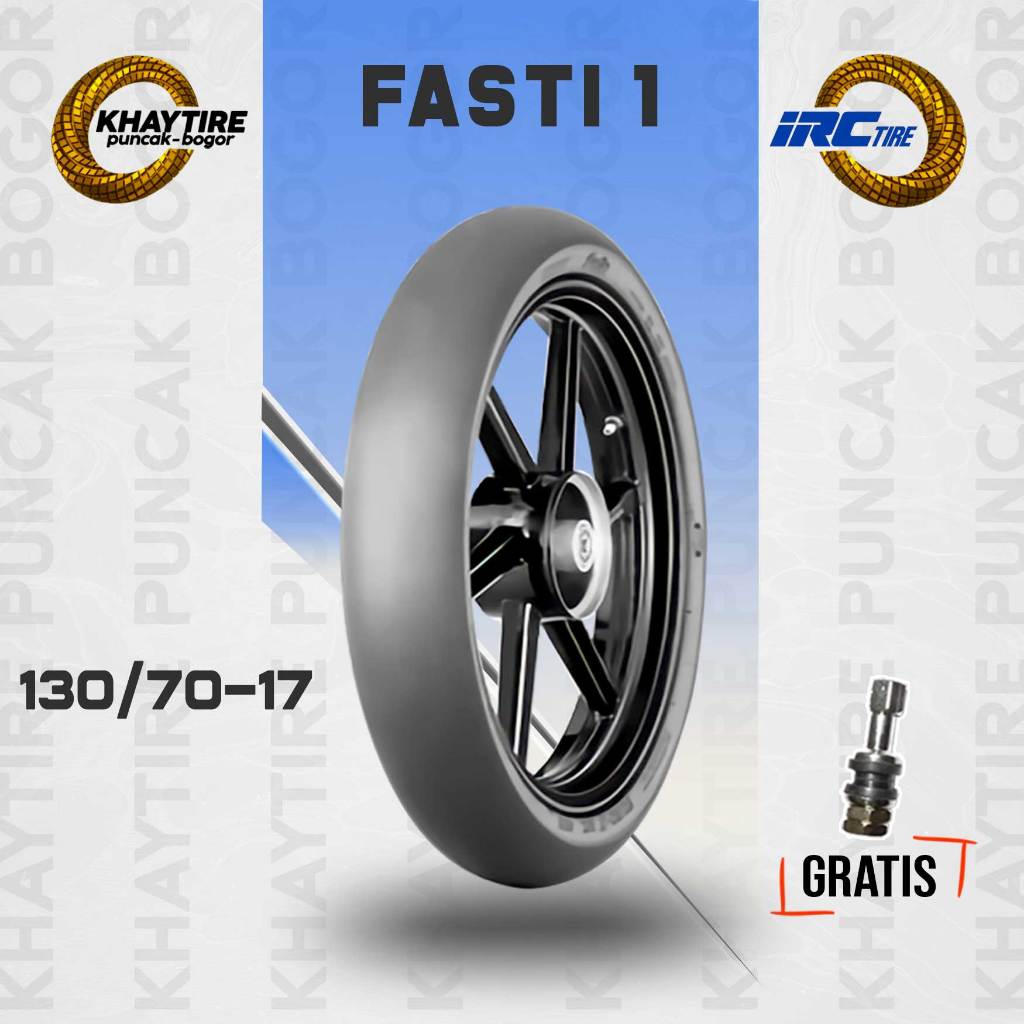 Ban Tubles Moto Slick IRC FASTI 1 130/70-17 Racing Compound