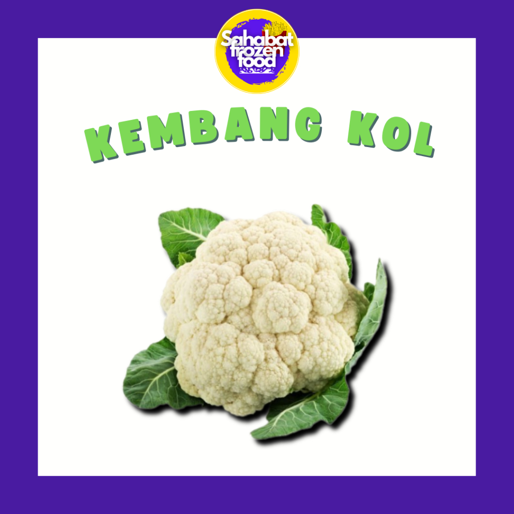 

Kembang Kol 1 kg/ Sayur Kembang Kol Segar/Bunga Kol