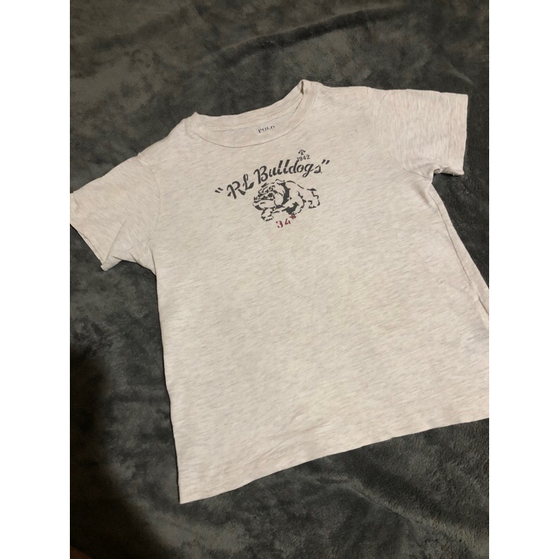 PRELOVED Polo Ralph Lauren Baby Tee Abu baju anak
