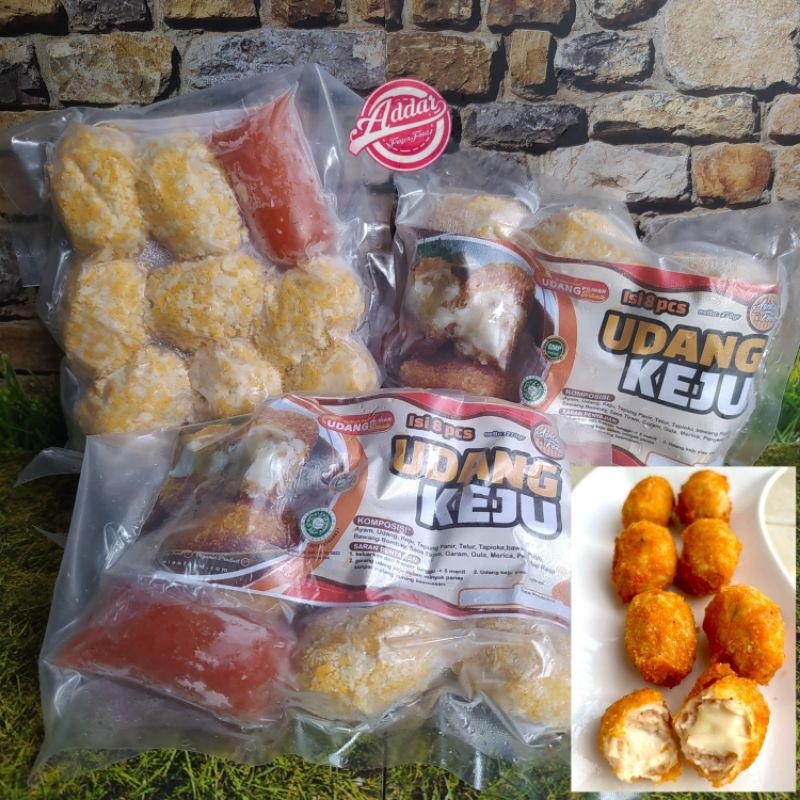 

Udang Keju isi 8 include saus