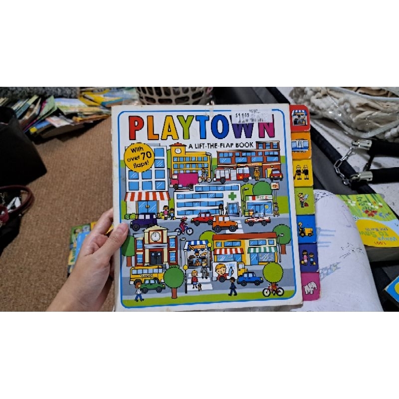 playtown book lift the flap size besar