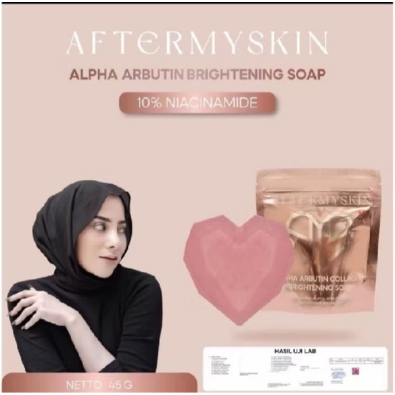 AFTERMYSKIN Alpha Arbutin Brightening soap