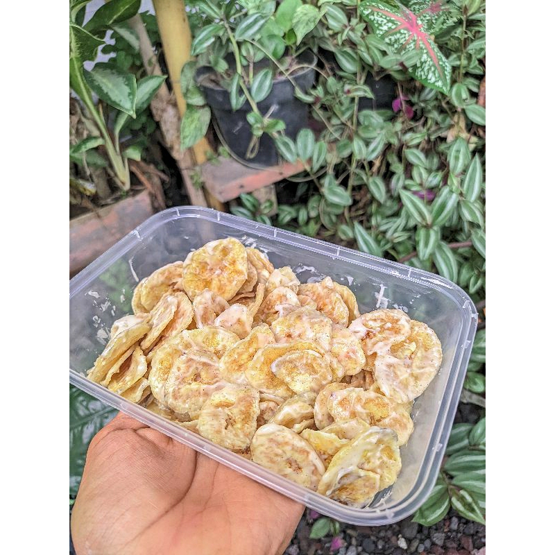 

kripik pisang lumer 150gr aneka rasa