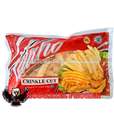 

KENTANG GORENG IDAHO Crincle Cut 500gr