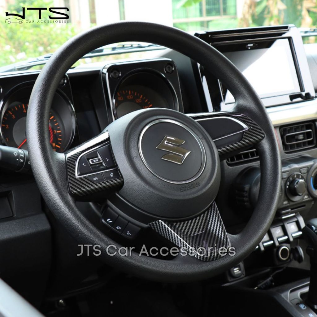 Desyallshop Cover Carbon Panel Setir Suzuki Jimny Jb74