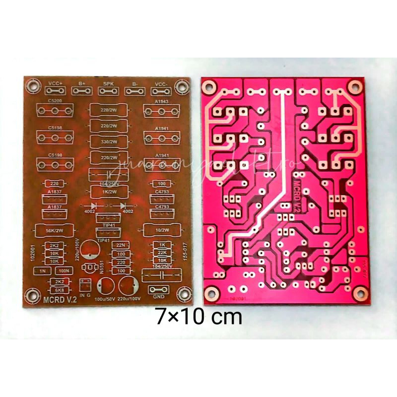 PCB MCRD V2 TEF FIBER