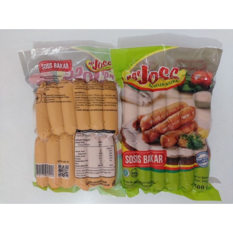 

Sosis bakar ngejoss ayam 500gr