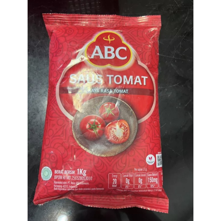 

PROMO Saus Tomat Tomato Sauce Saos ABC Heinz 1 Kilo Kilogram KG 1KG 1Kilo Pouch Refill Kemasan Isi Ulang Bantal Bahan Masakan Makanan Tradisional Usaha Kuliner Viral Horeca Murah Termurah Ide Jualan UMKM Cocolan Gorengan Dipping Sauce Asli Spaghetti Bumbu