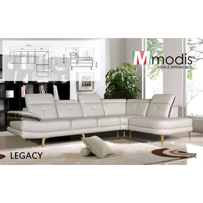 Sofa Sudut L Bremen Maximus Pegasus Legacy Modis Bergaransi