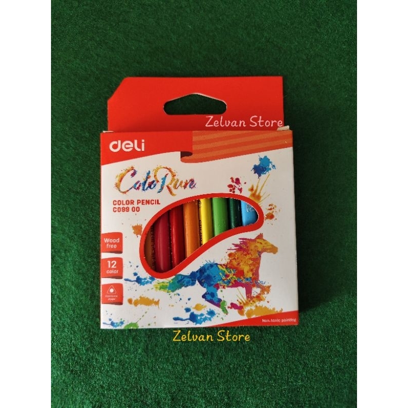 

DELI Pensil Warna isi 12 (pendek)