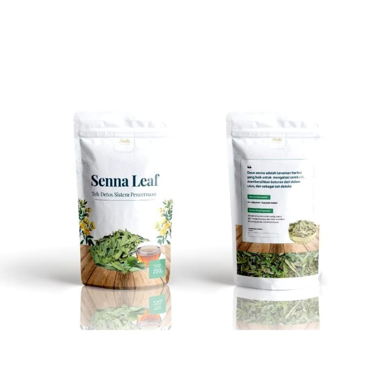 

senna leaf Annafis, teh herbal detoks usus, teh kesehatan usus