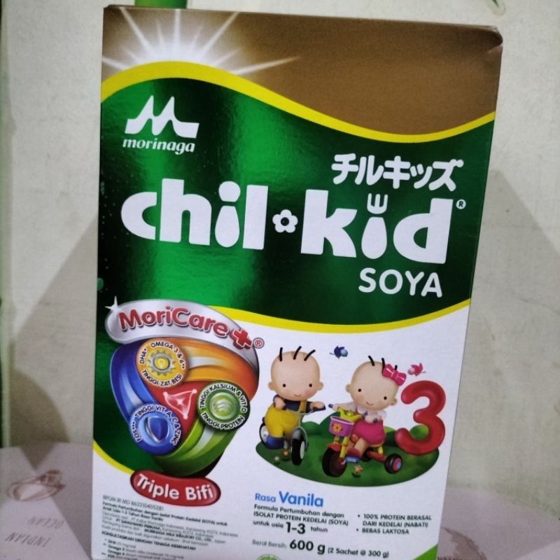 

CHIL KID SOYA 300GR dan 600GR VANILLA