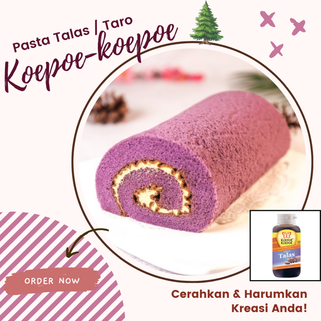 

Koepoe Koepoe Pasta Aroma Talas Taro 60 ml Ungu Pewarna Makanan Food Coloring - Baking, Toples