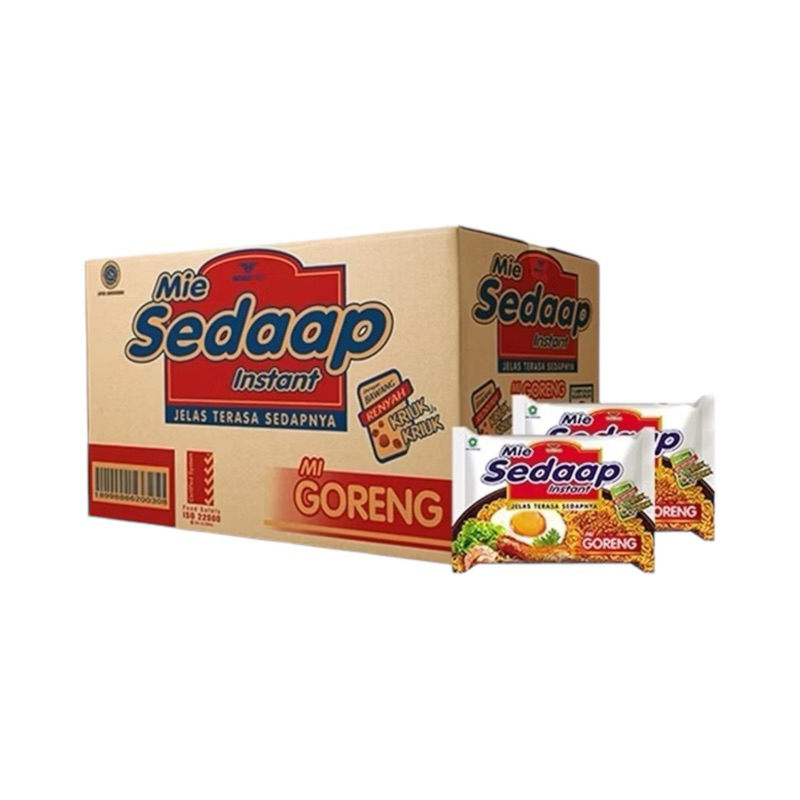 

MIE SEDAAP Instant Mi Goreng 90gr 1 Dus Isi 40