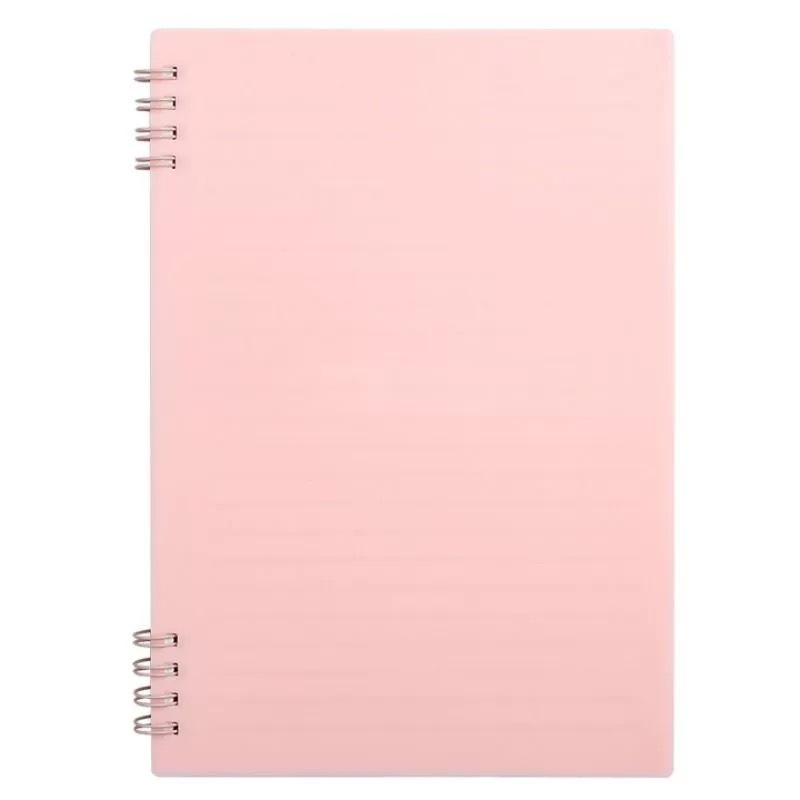 

[Whispers] NGZ Notebook A5 Buku Catatan 80 Lembar Buku Diary Aesthetic Sketch Book 8 Lubang Binder