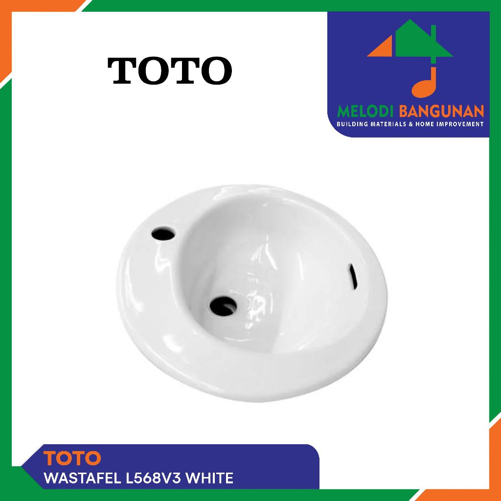 Toto - Washtafel + Wastafel + Westafel + Basin L 568 V3 + L568V3 White