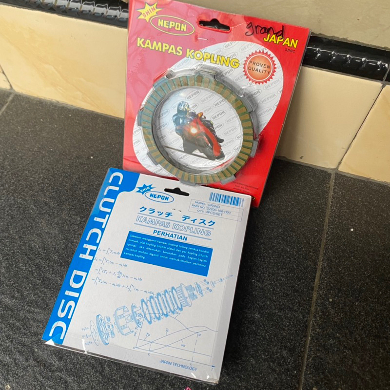 KAMPAS KOPLING NEPON GRAND KAMPAS KOPLING RACING GRAND SUPRA LEGENDA SUPRA FIT NEPON original termur