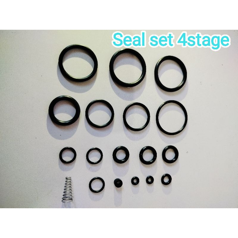 Seal sett 4Stage Pompa PCP, Onderdil - Oring Suku cadang Pompa Pcp, Sparepart Pompa Pcp