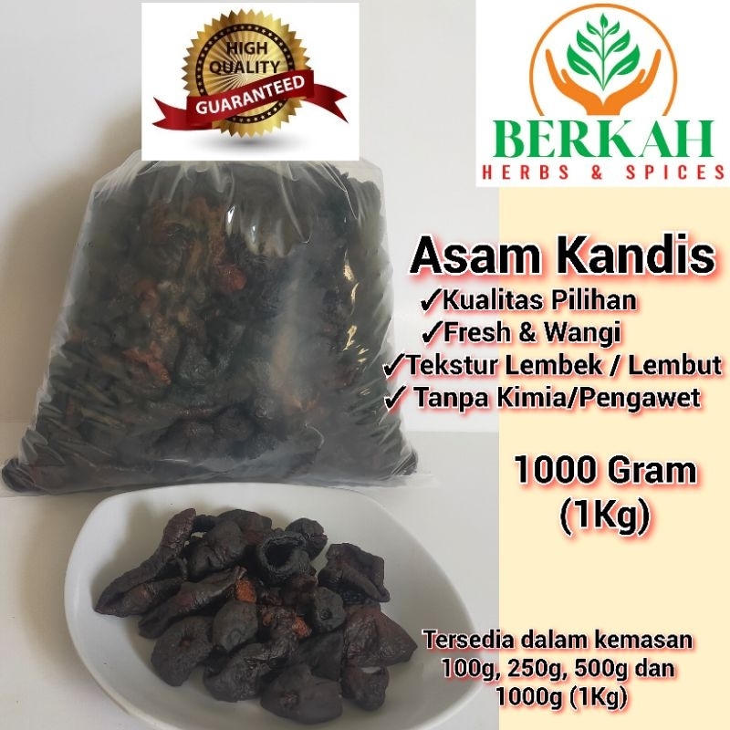 

Asam Kandis Padang Kering 1000Gr 1Kg Bersih Higienis Kualitas Premium Terbaik