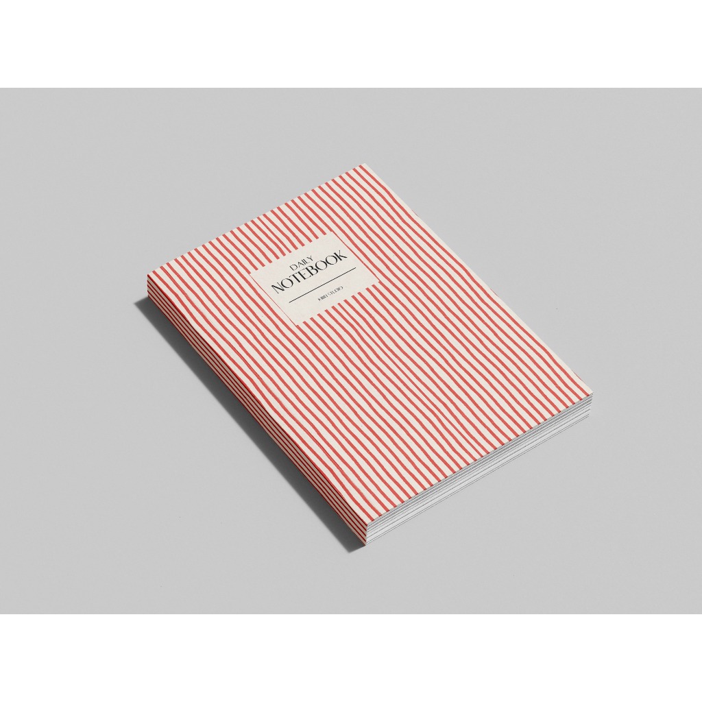 

LINED NOTEBOOK A / NOTEBOOK GARIS / BUKU CATATAN by Kirei Studio