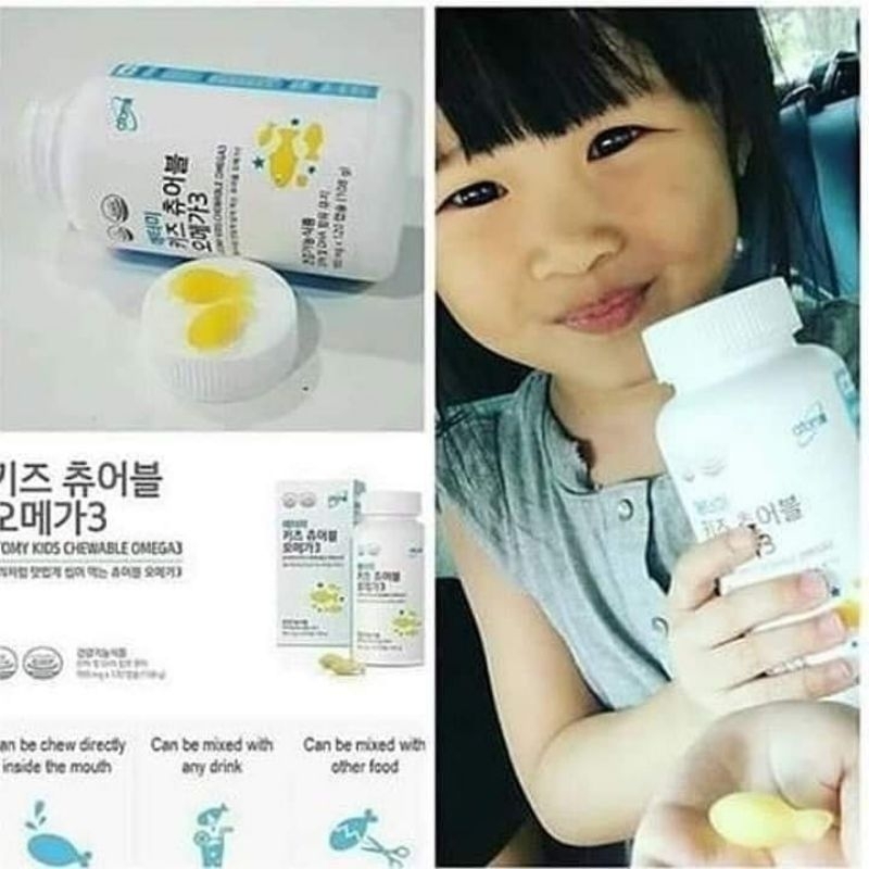 Atomy omega kidz Atomy Kids Chewable Omega 3 / Made in Korea / Ready Stock