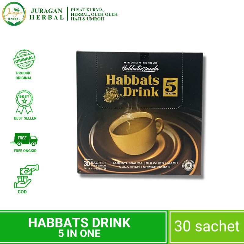 

HABBATS DRINK 5 IN ONE 30 sachet