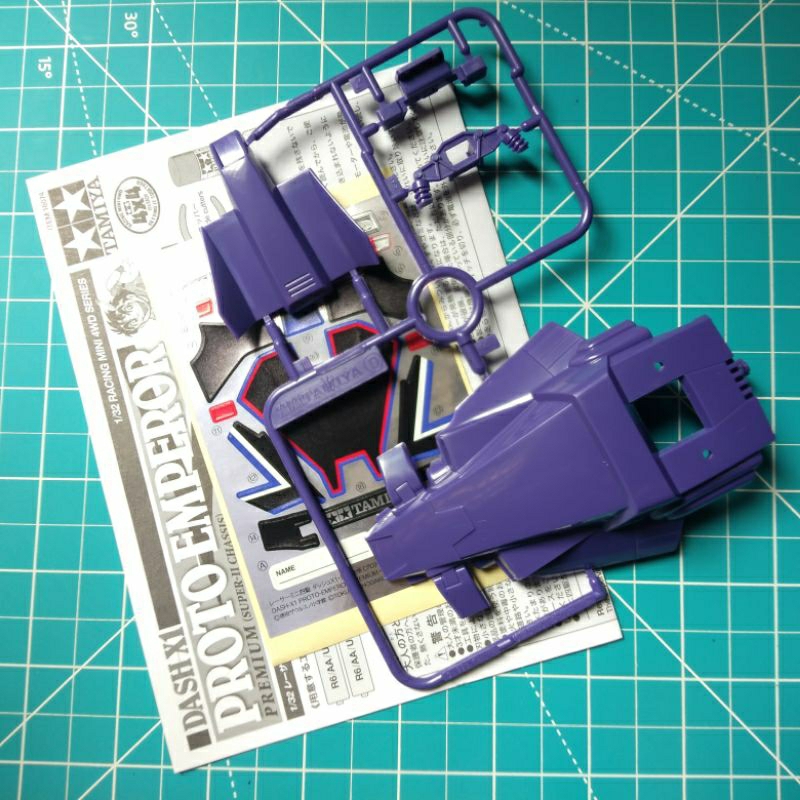 Tamiya dash x1 proto emperor body