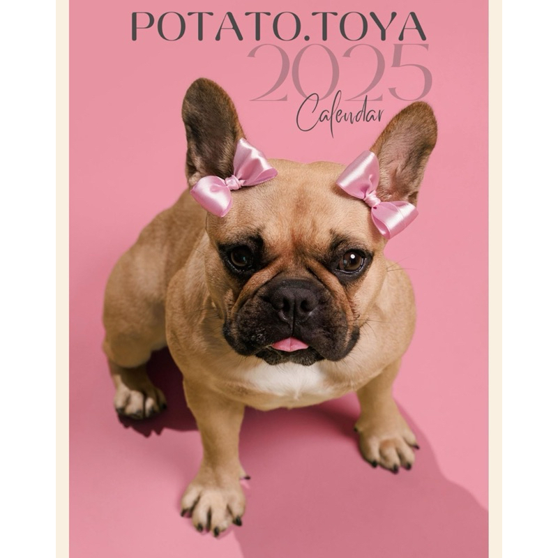 

POTATO TOYA 2025 CALENDAR (Ukuran A5, Kalender Meja)