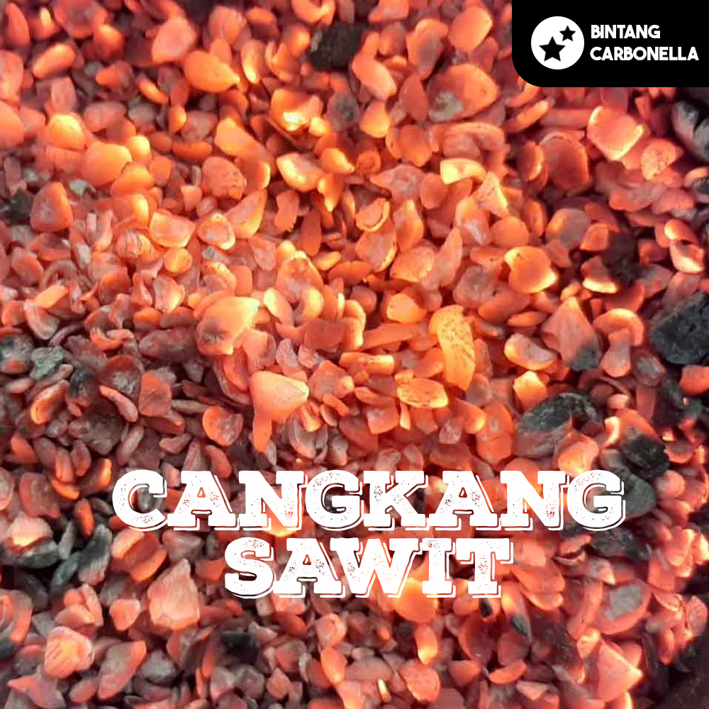 Arang Cangkang Sawit Premium untuk Boiler, Industri, dan Energi Alternatif 1 KG