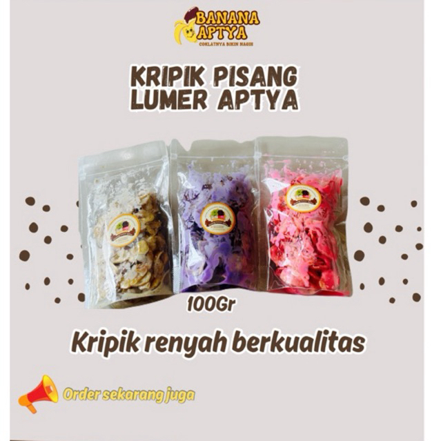 

kripik pisang lumer 100gr