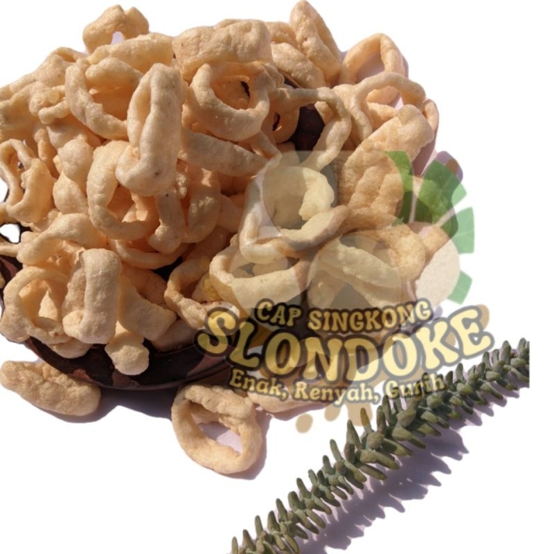 

Slondok Krepus Asin Gurih 250 gram - 500 gram