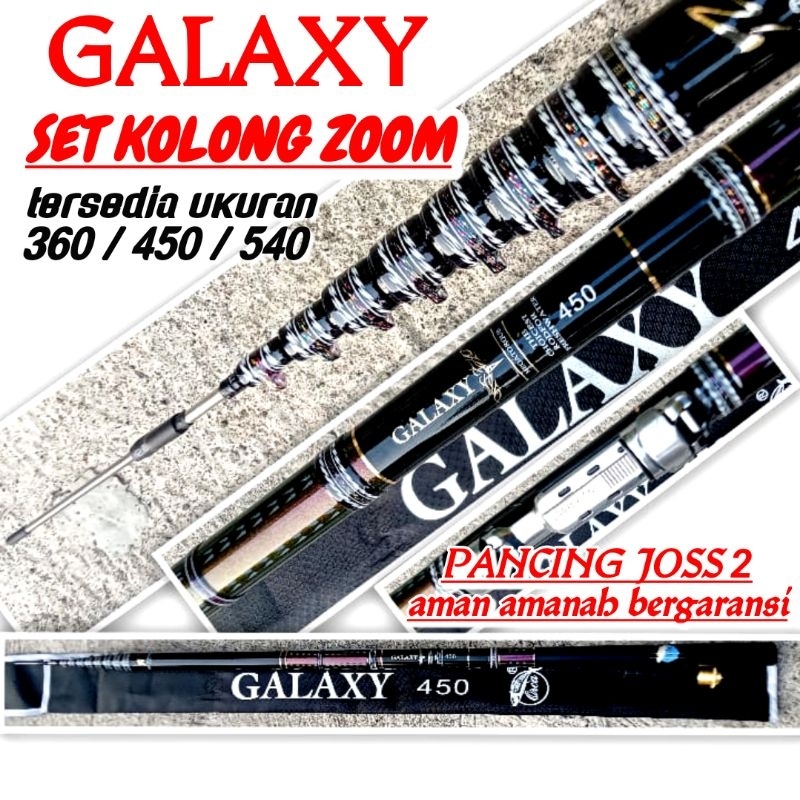 TEGEK KOLONG ZOOM GALAXY 360 450 540 ORCA GALAXY
