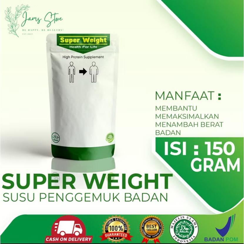 

Temukan 150gr/ SUSU PENGGEMUK BADAN/SUSU PENAMBAH BERAT BADAN / SUPER WEIGHT GAIN