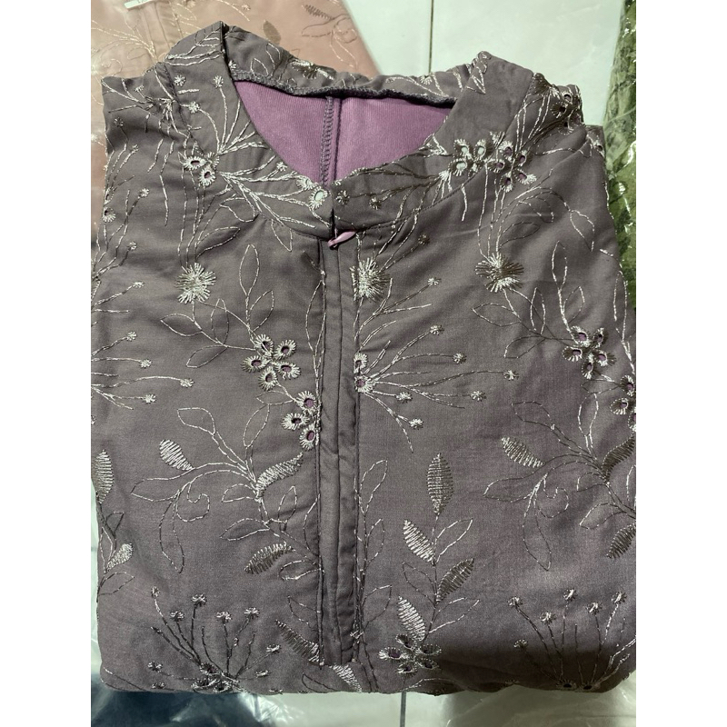 Baju kebaya Stelan Brukat/ Baju Kurung Melayu