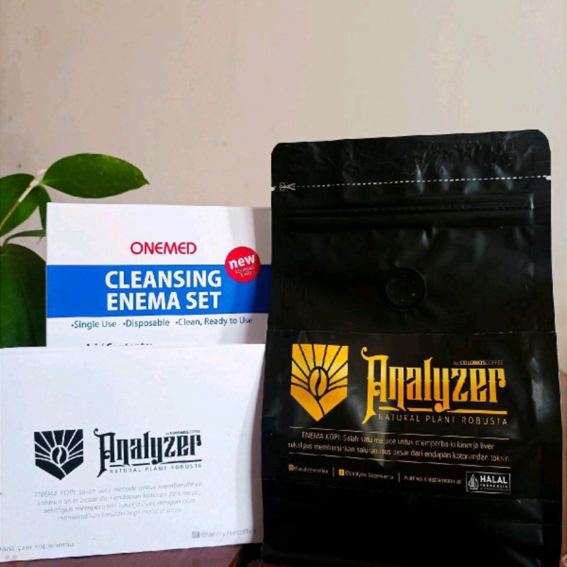 

Paket Kopi Enema starter pack MR 250gr + Enema set + manual guide