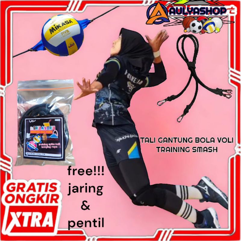 BOLA VOLI TALI STRAP TALI BOLA GANTUNG BOLA TRAINING SMASH BOLA VOLI GANTUNG