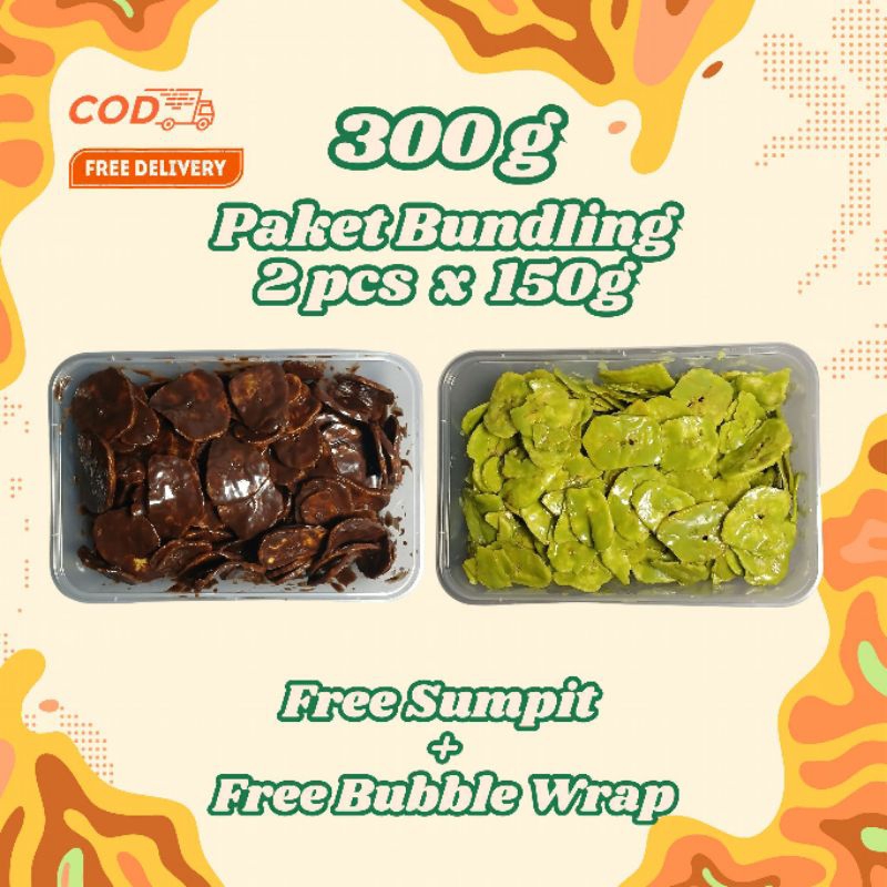 

KERIPIK PISANG LUMER DARK COKELAT STRAWBERRY TIRAMISU MATCHA BERAT BERSIH 150 GRAM X 2 PCS