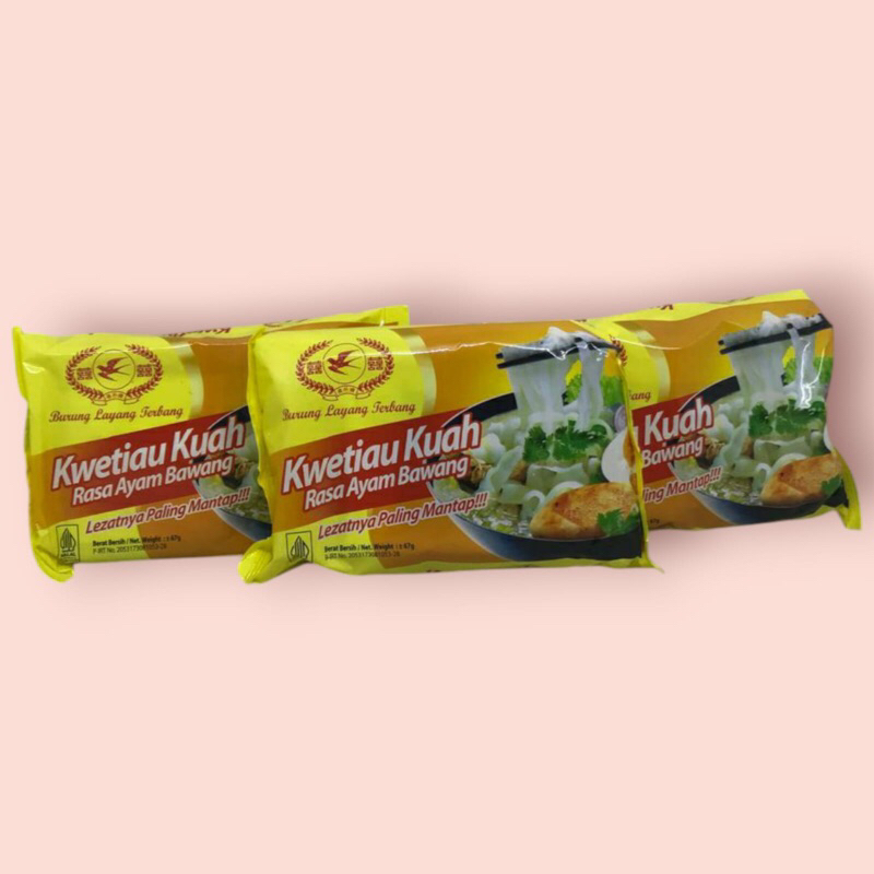 

kuetiau rebus instan cap walet