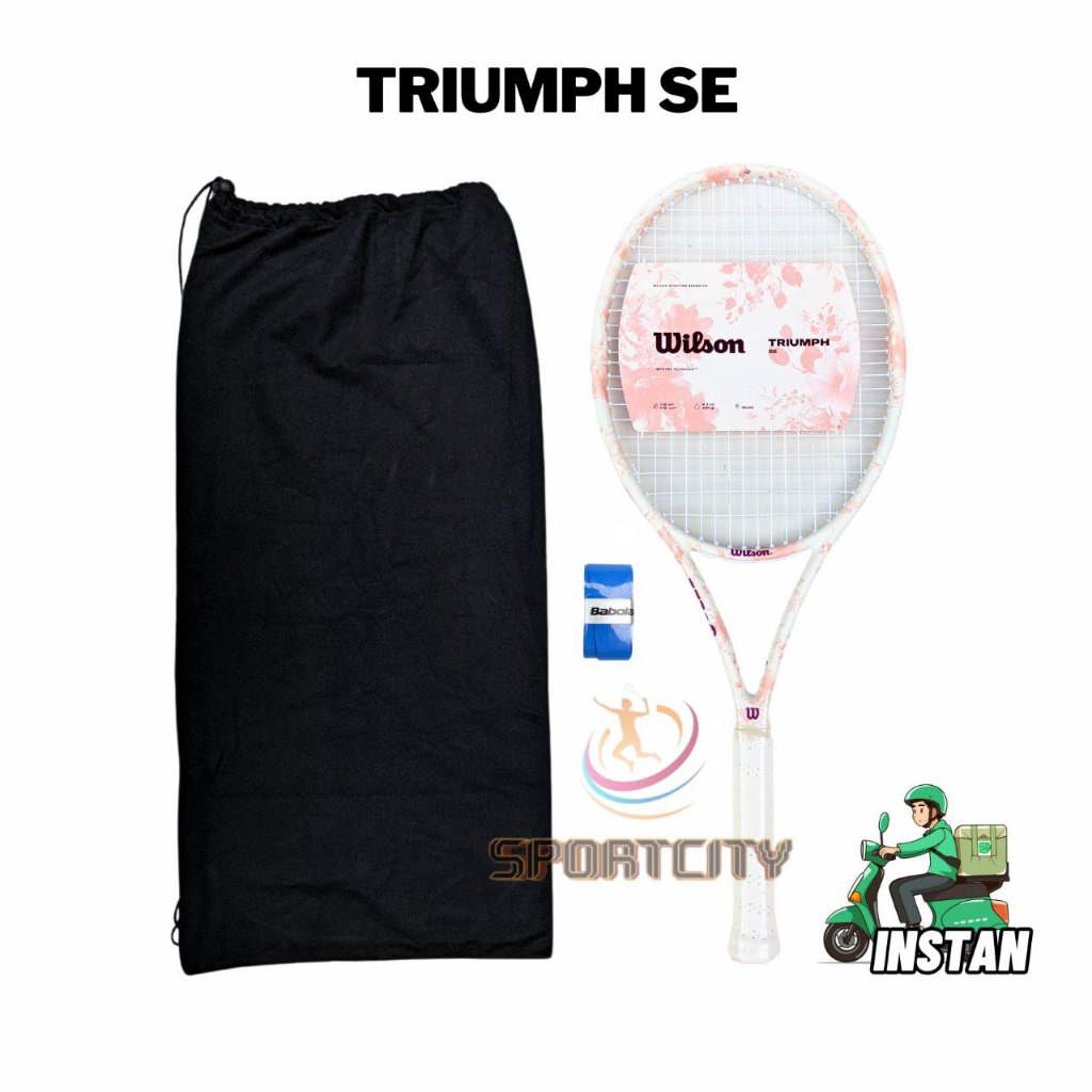 Raket Tenis Wilson Triumph SE 110sq / 263g Ladies Original
