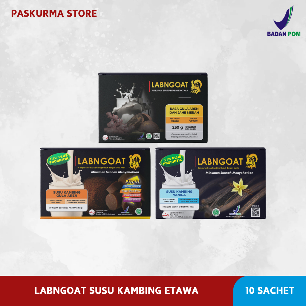 

LABNGOAT – SUSU KAMBING ETAWA PREMIUM PLUS PROBIOTIK ISI 10 SACHET