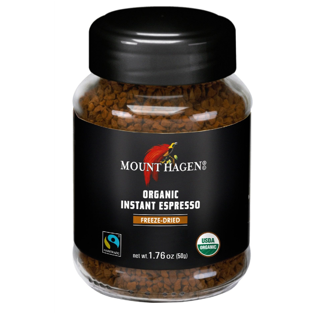 

Mount Hagen Organic Instant Espresso Coffee Freeze Dried 50 Gram