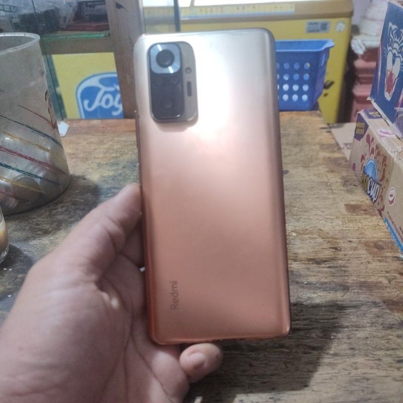 redmi note 10 pro 4g 8/128 cek minus deskripsi