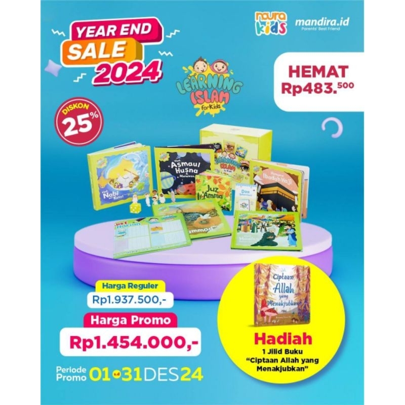 Learning Islam for Kids (lifkids) / Buku Islami anak / Buku Anak berfitur / Buku Islami
