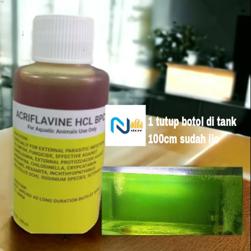 acriflavine hcl bpc 100ml / acriflavine / acriflavine hcl