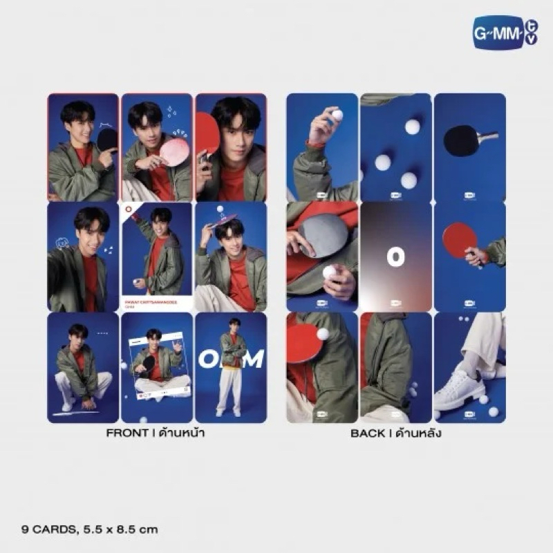Official Photocard Back To School Ohm Pawat Official PC BTS Ohm Pawat GMMTV
