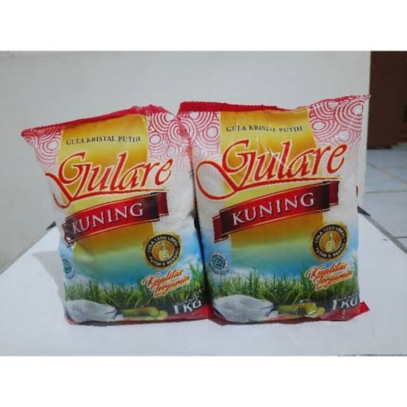 

PROMO !!! Gulare/Gula pasir 1kg kemasan baru