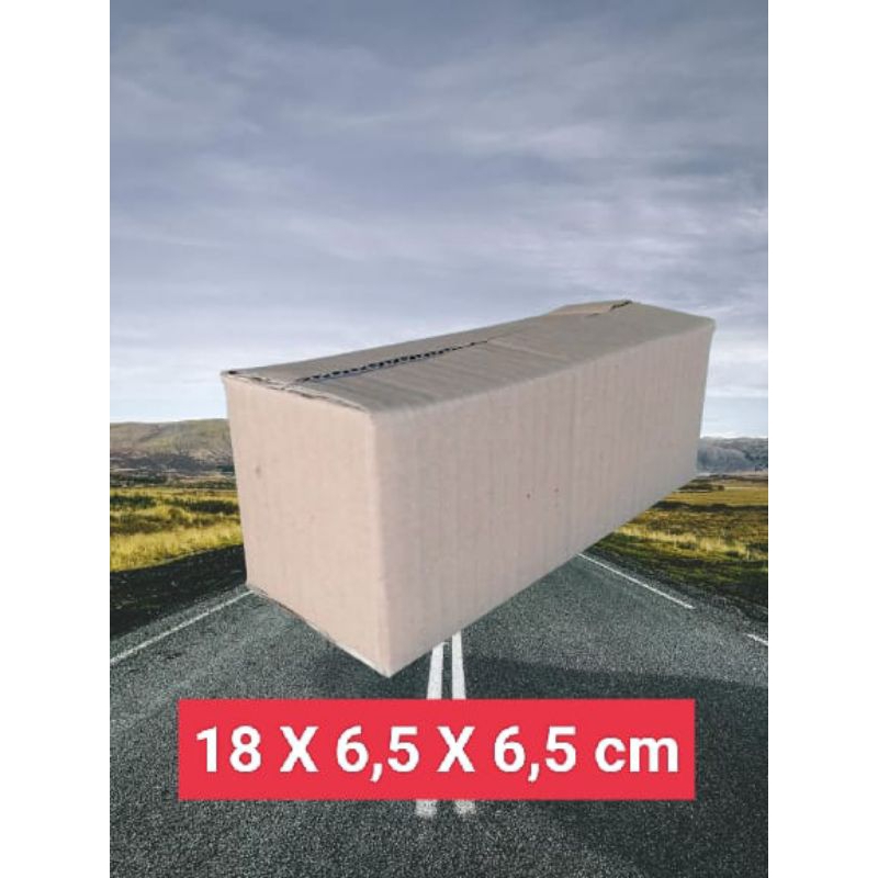 

100 pcs 18 X 6,5 X 6,5 cm (PxLxT)Kardus bekas Packing Recycle , Box kardus Paket 18X6,5X6,5 cm Recycle, Luar Polos dalam ada Tulisan/gambar