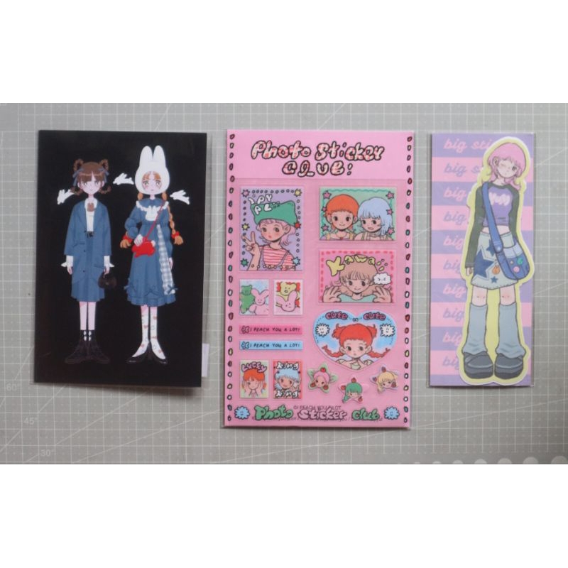 

(Sealed New) Various sticker I peach you a lot IPYAL photo Sticker club Sticker sheet daddy and the muscle academy shop kita Yao sticker shop Thai CH Merch